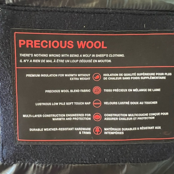 BNWT Moose Knuckles Westmore Wool-blend Down Jacket - Picture 13 of 16